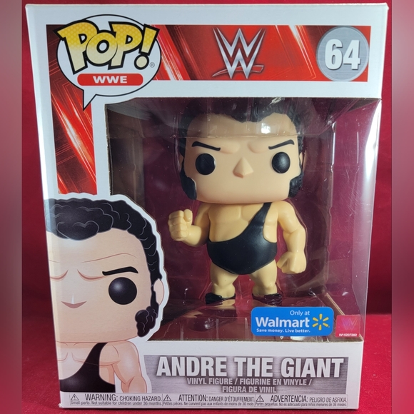 Andre the giant walmart exclusive funko # 64 (nib) - Picture 2 of 7